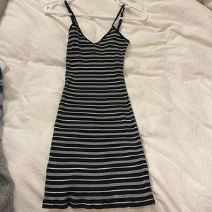 bodycon striped dress LA Hearts